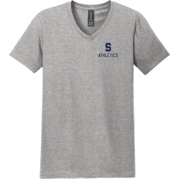 Midd South Athletics Softstyle V-Neck T-Shirt