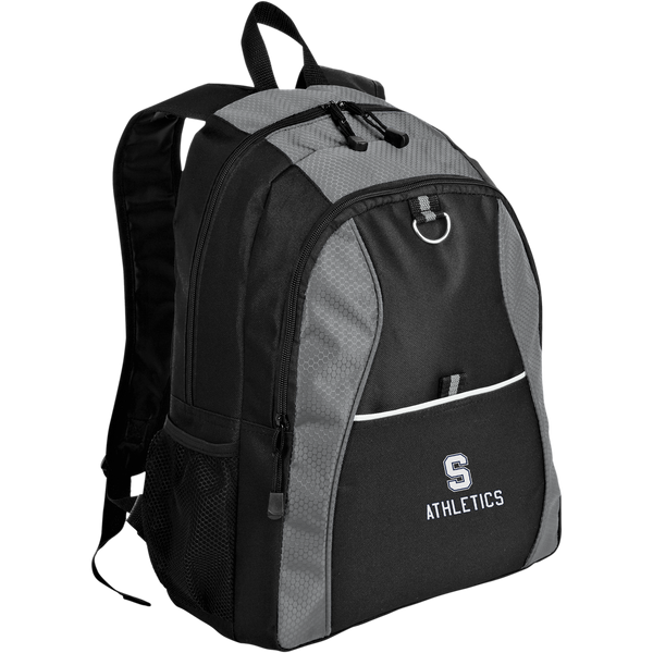 Midd South Athletics Contrast Honeycomb Backpack