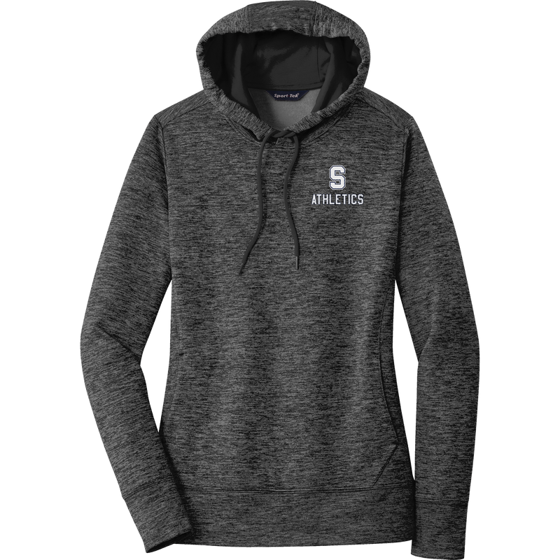 Midd South Athletics Ladies PosiCharge Electric Heather Fleece Hooded Pullover