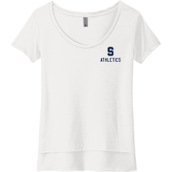 Midd South Athletics Womens Festival Scoop Neck Tee