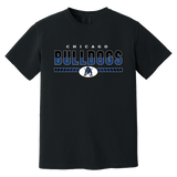 Chicago Bulldogs Heavyweight Ring Spun Tee