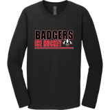 Scary Badgers Softstyle Long Sleeve T-Shirt