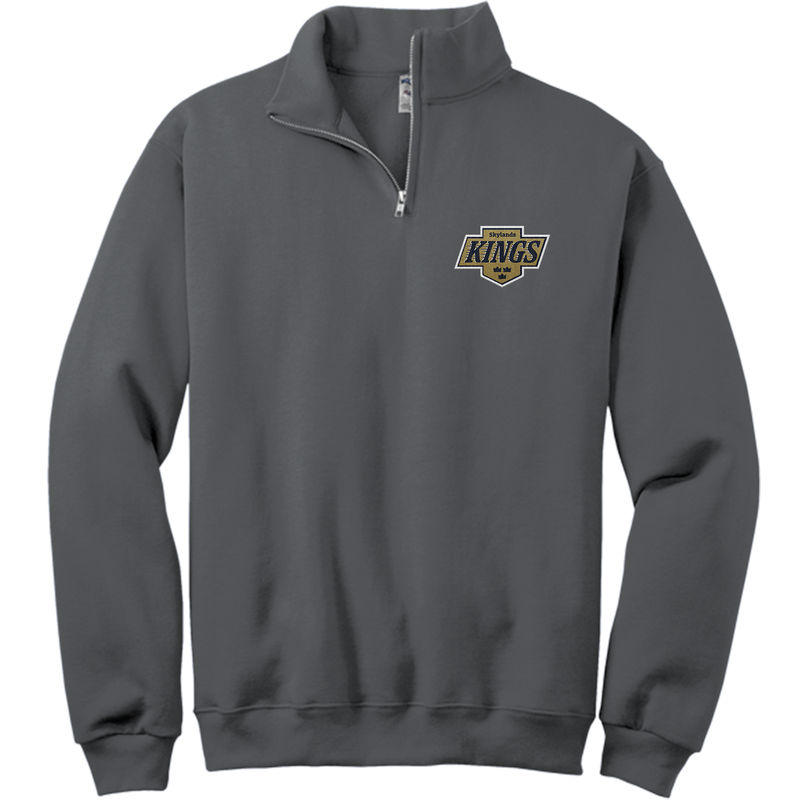 Skylands Kings NuBlend 1/4-Zip Cadet Collar Sweatshirt