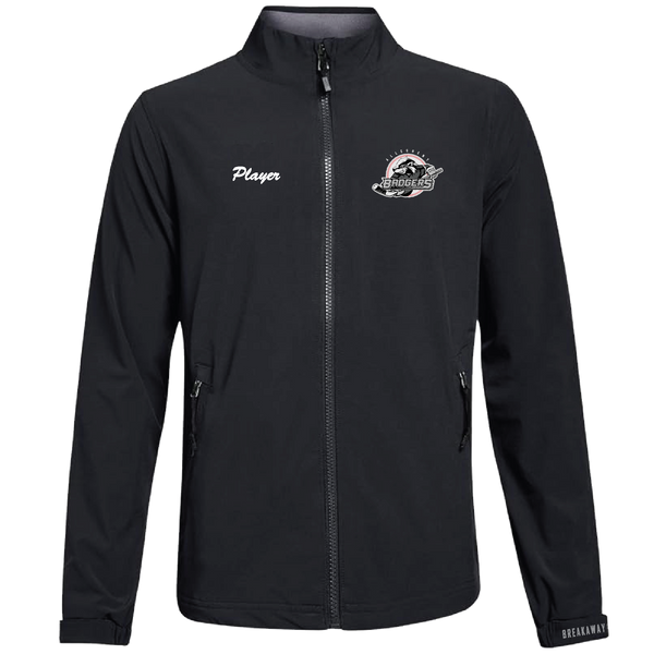 Adult Breakaway Midweight Warm Up Jacket (Allegheny Badgers)