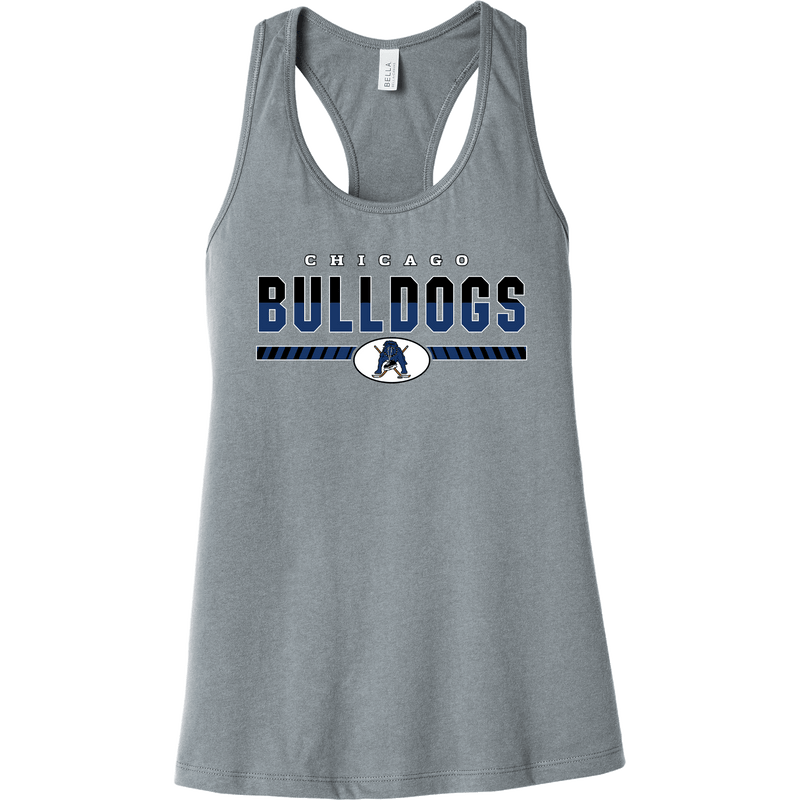 Chicago Bulldogs Womens Jersey Racerback Tank