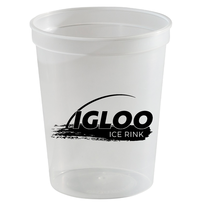 BBSG 16 OZ. Smooth Walled Plastic Stadium Cup