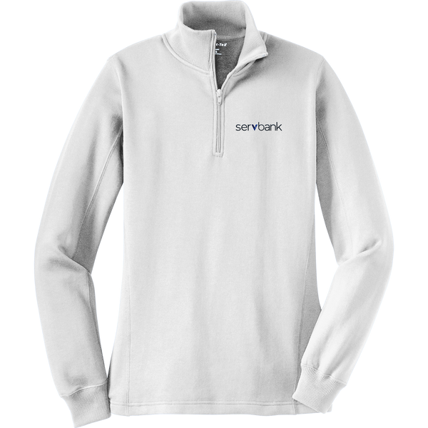 Servbank Ladies 1/4-Zip Sweatshirt