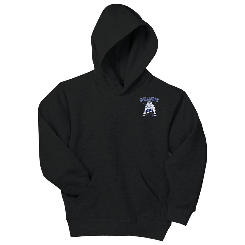 Chicago Bulldogs Youth EcoSmart Pullover Hooded Sweatshirt