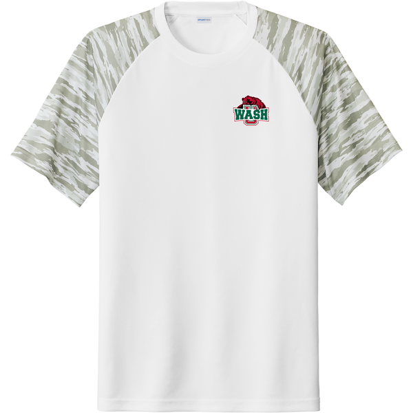 Wash U Drift Camo Colorblock Tee