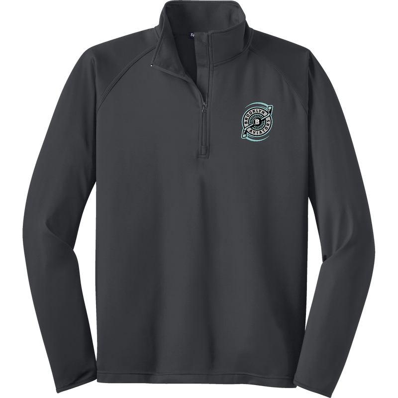 Brooklyn Aviators Sport-Wick Stretch 1/4-Zip Pullover