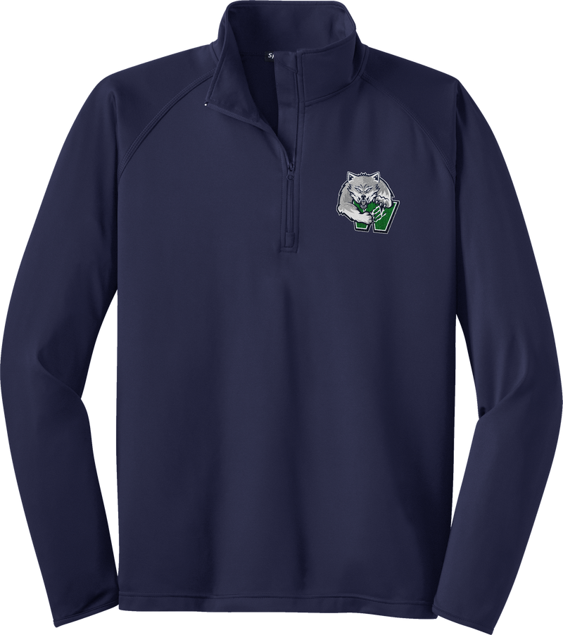 Woodbridge Wolfpack Sport-Wick Stretch 1/4-Zip Pullover