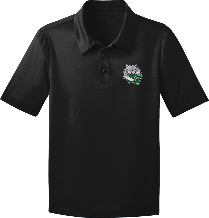 Woodbridge Wolfpack Youth Silk Touch Performance Polo